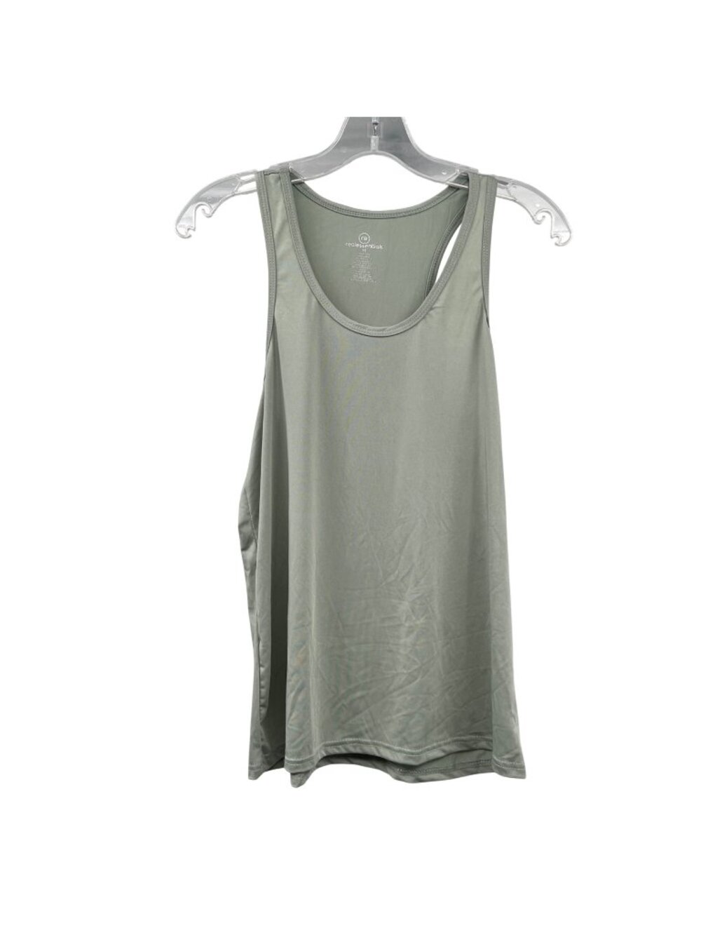 Real Essentials Active Tank Top Light Green Womens Size Medium